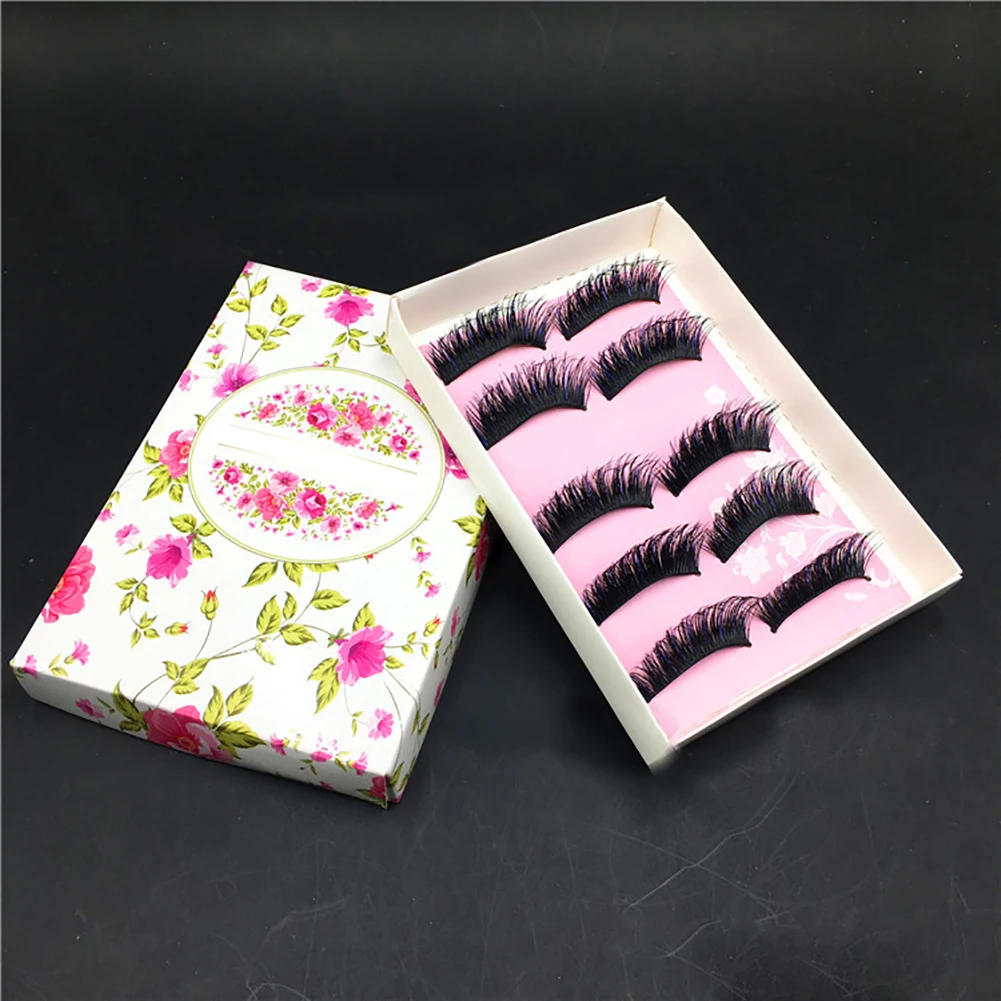 Длинные толстые накладные ресницы костюм косплей 3d норковые наращивание ресниц