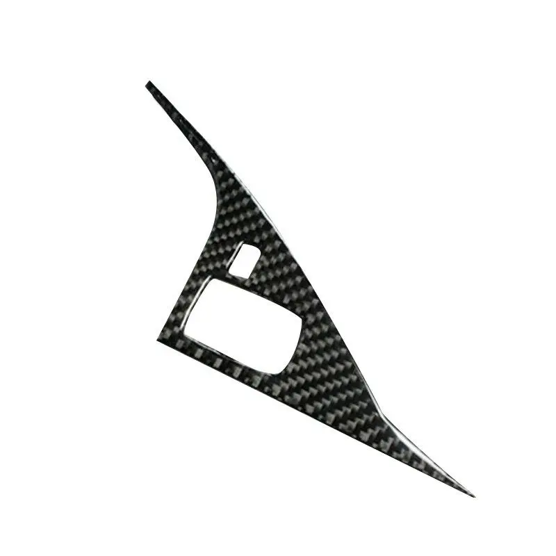 pcmos 2020 Real Carbon Fiber Interior StickersDrive Panel Cover Trim Fit For Infiniti Q50 2014-2018 Mouldings Black | Автомобили и