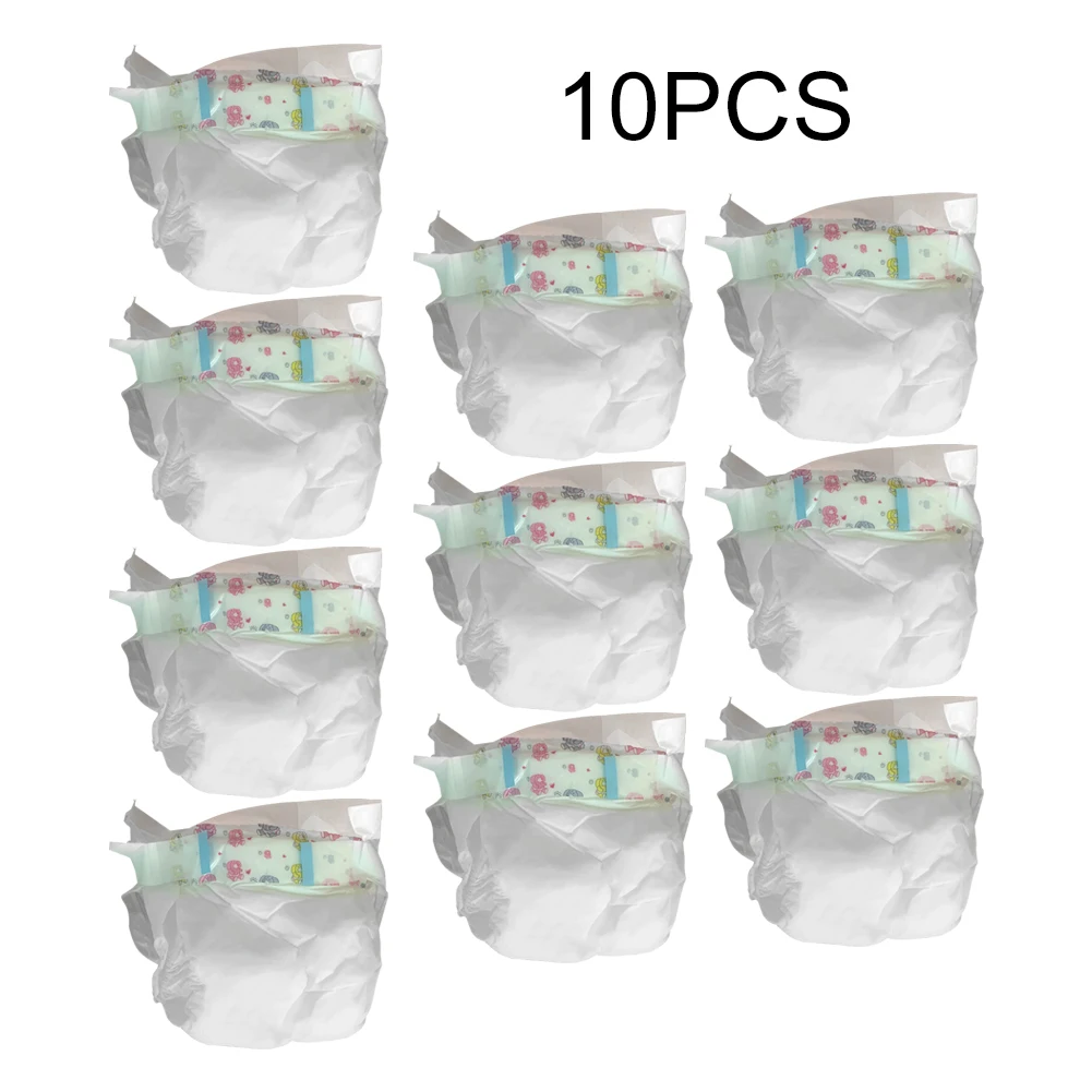 

10 шт., многоразовые подгузники из мягкой бумаги, от 18 до 22 дюймов