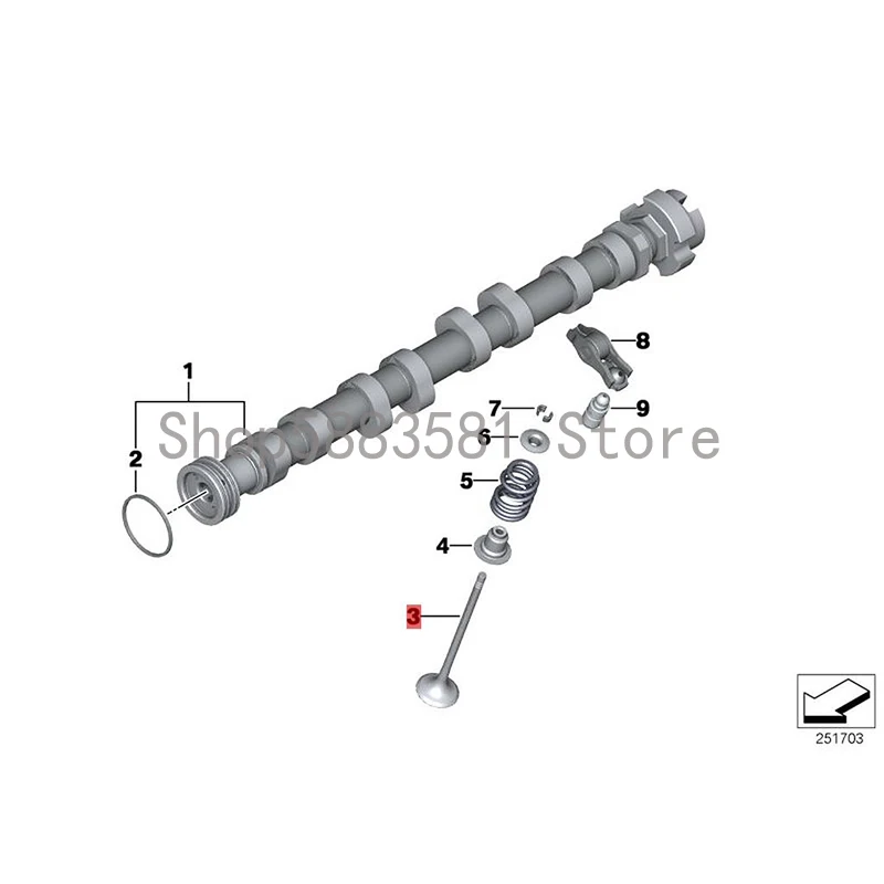 

Автомобильный выпускной клапан bm wF20 116I F20 118I F20 114I выхлопной клапан двигателя, масляное уплотнение, выпускной клапан, верхний клапан, масляное уплотнение