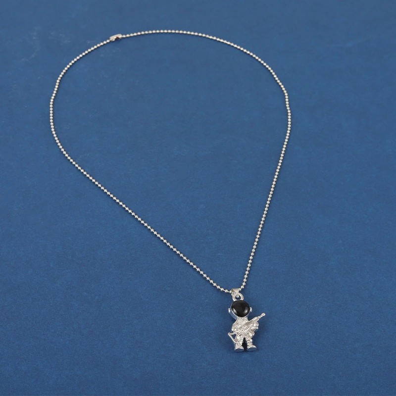 Гипоаллергенный стильный астронавт из нержавеющей стали фотографический