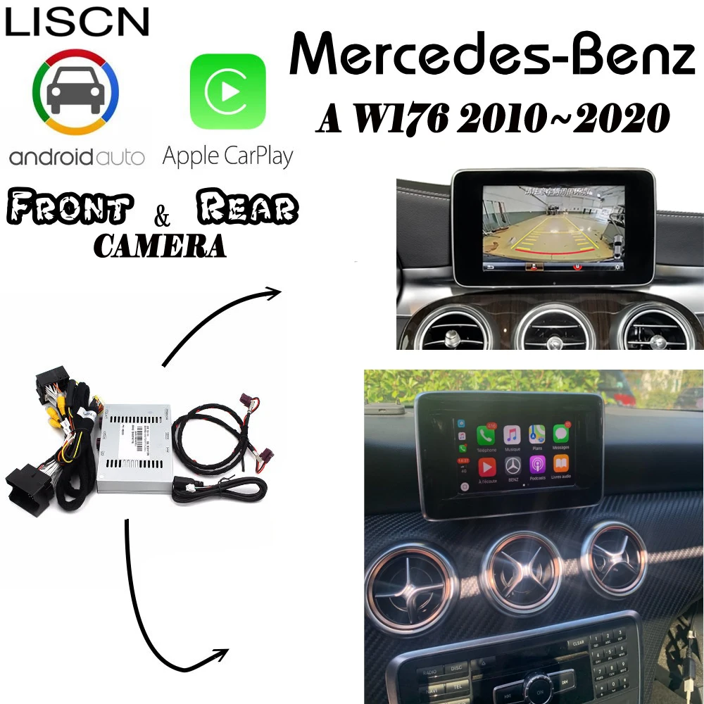 Для Mercedes Benz A W176 W205 ngt Carplay коробка задняя камера Android Авто carlife adapte интерфейс экран дисплей Улучшение