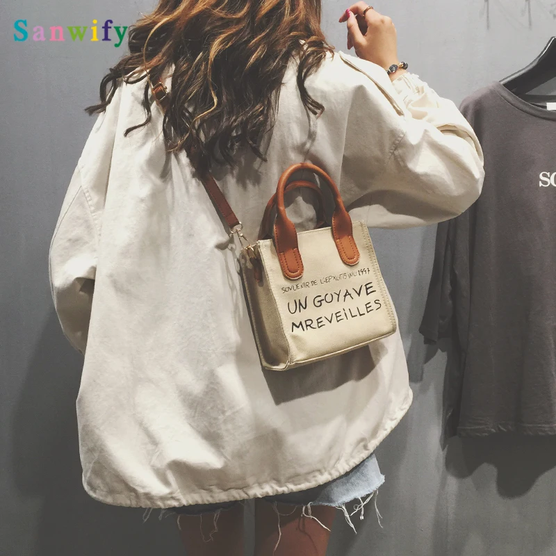 Маленькая Лоскутная Милая Холщовая Сумка для покупок Повседневная дизайнерская