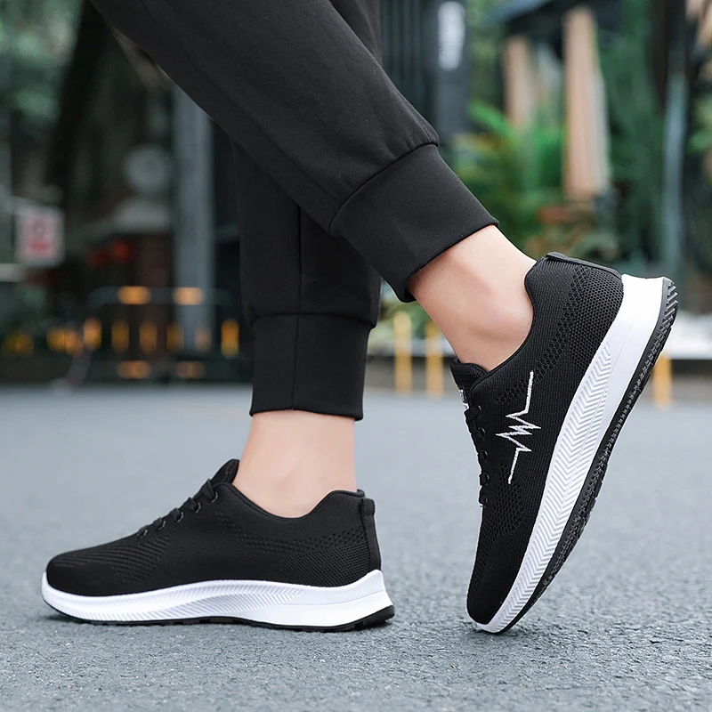 

Trend 2021 Cheap Running Shoes Breathable Summer Sneakers Non-slip Men's Sports Shoes Mesh Trainers Men Fashion Men Casual Shoes