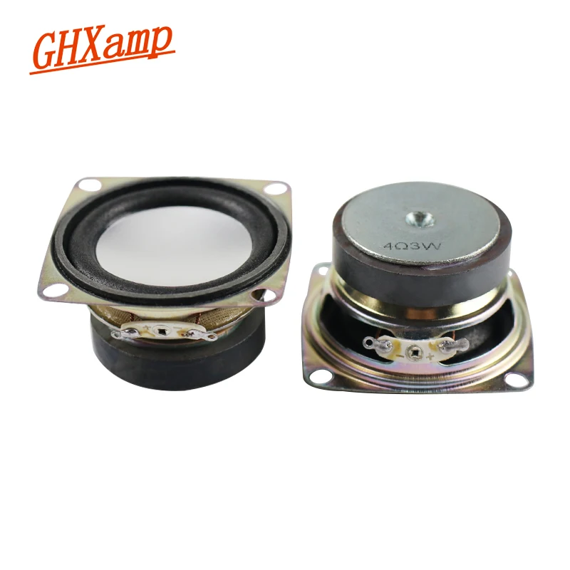 GHXAMP 2 дюймов 4ohm 3 Вт полный спектр динамик Bluetooth динамик мини настольный домашний компьютер колонки усилитель части DIY 1 пара