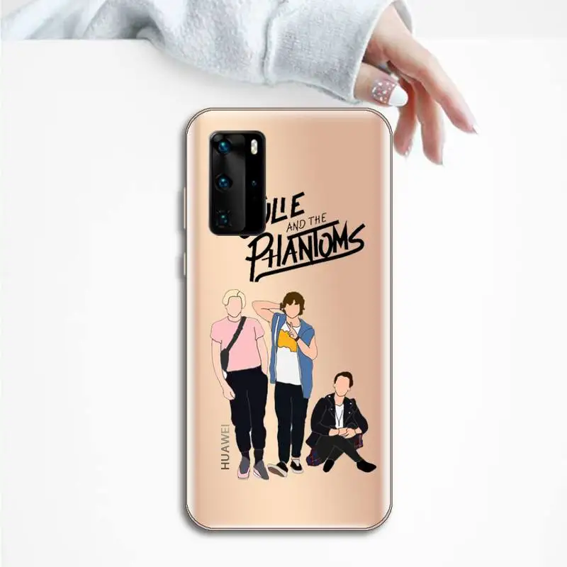 

American TV Julie and the Phantoms Phone Case Transparent for huawei honor P 40 30 20 lite Pro 10 i 8 9 x p smart 2019