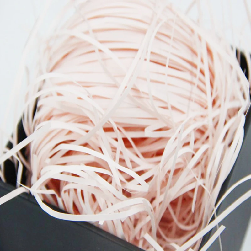 

New Raffia Valentine's Day Fruit Gift Box Packaging, Confetti Decoration Gift Box Filling Material Shockproof Material