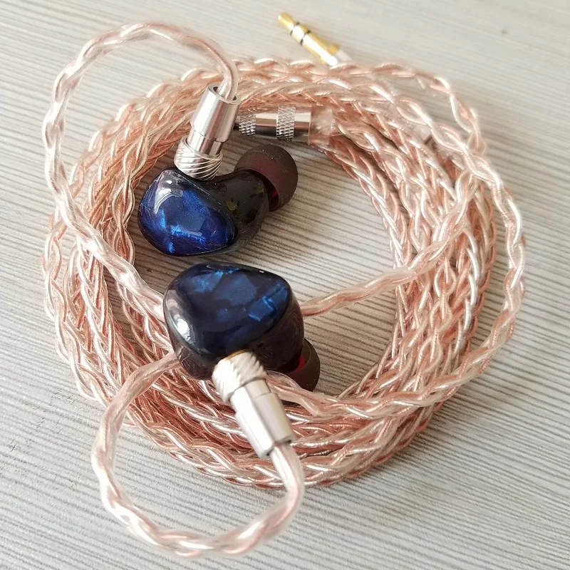 Наушники вкладыши PIZEN Shell KP520 с 3D рисунком из смолы супер бас DJ HIFI монитор IEM