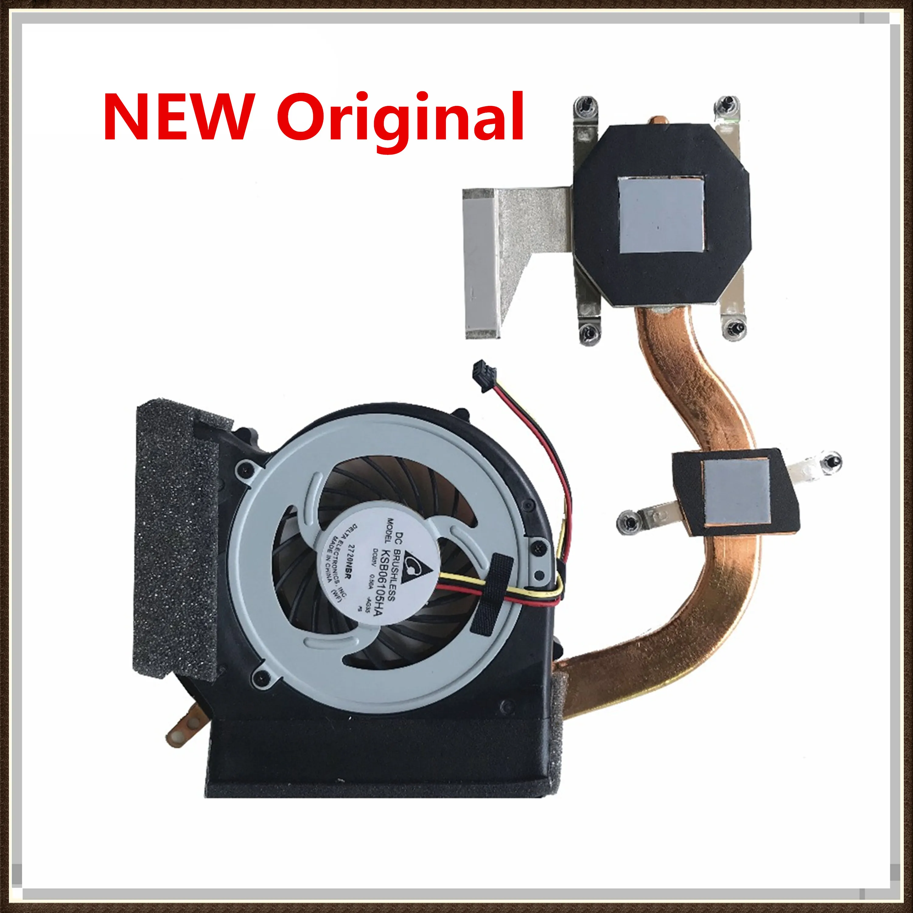 Новый оригинальный радиатор для ноутбука LENOVO 15 E40 E50 KSB06105HA FRU 75Y4756 75Y4757 100%
