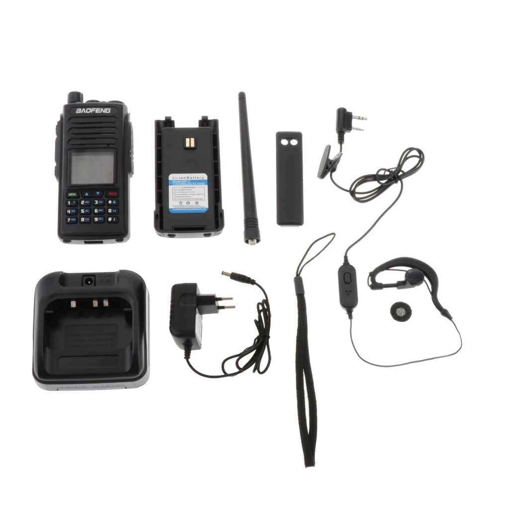 BAOFENG, DM-1702, УКВ, УВЧ, портативный Радиоприемник, gps, цифровой аналоговый DMR, двухсторонний радиоприемник, рация, CB, радиостанция