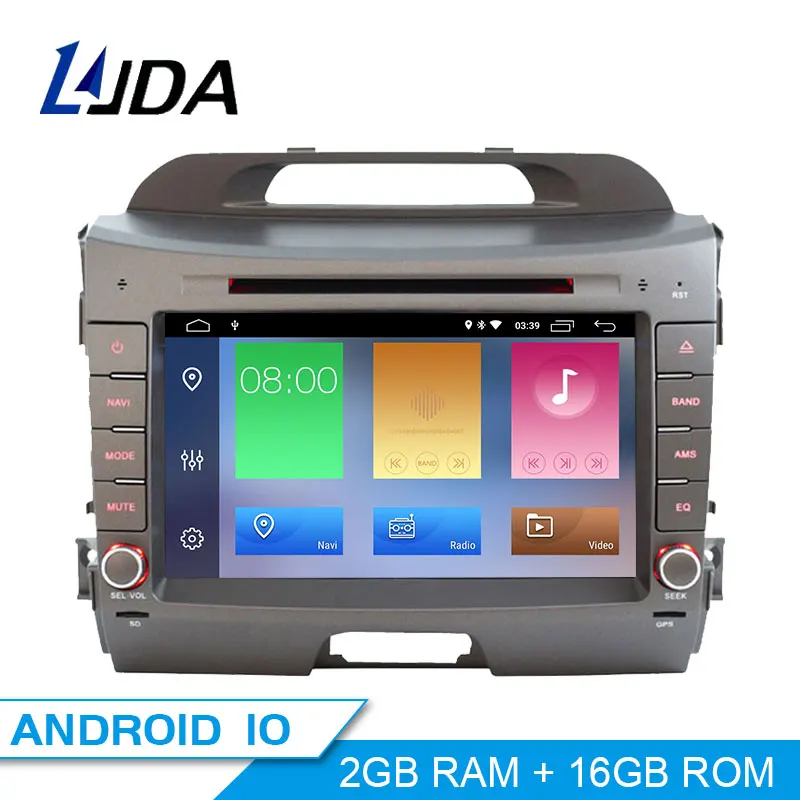 LJDA Android 10,0 dvd-плеер для автомобиля KIA Sportage 2010- 2 Din автомагнитола аудио wifi Canbus gps навигация стерео Мультимедиа
