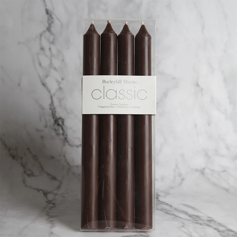 Черные ароматические свечи на день рождения Свадебные украшения для ужина