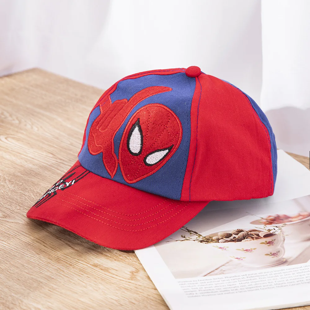 Новинка 2020 Детские хлопковые бейсболки с вышивкой и мультяшным принтом детская