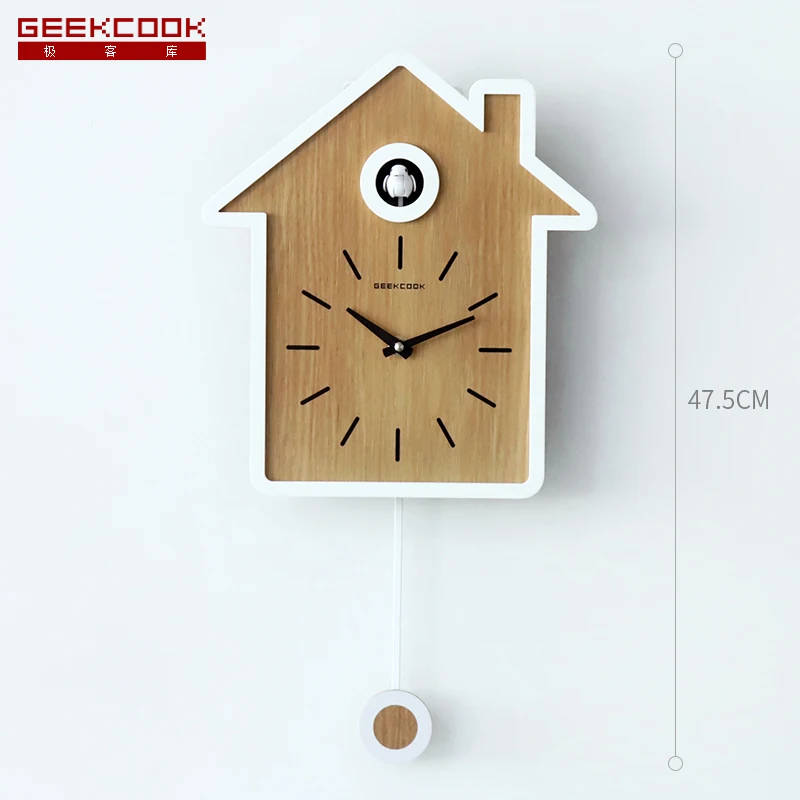 

Antique Wall Clock Silent Creative Pendulum Retro Large Wall Clock Modern Design Handmade Wooden Zegar Home Watch O60DC