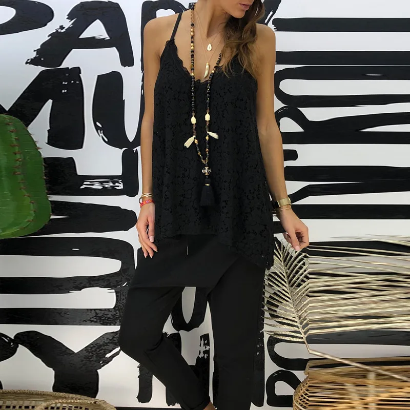 Женский топ с v-образным вырезом Taniafa летний сексуальный однотонный топ-майка