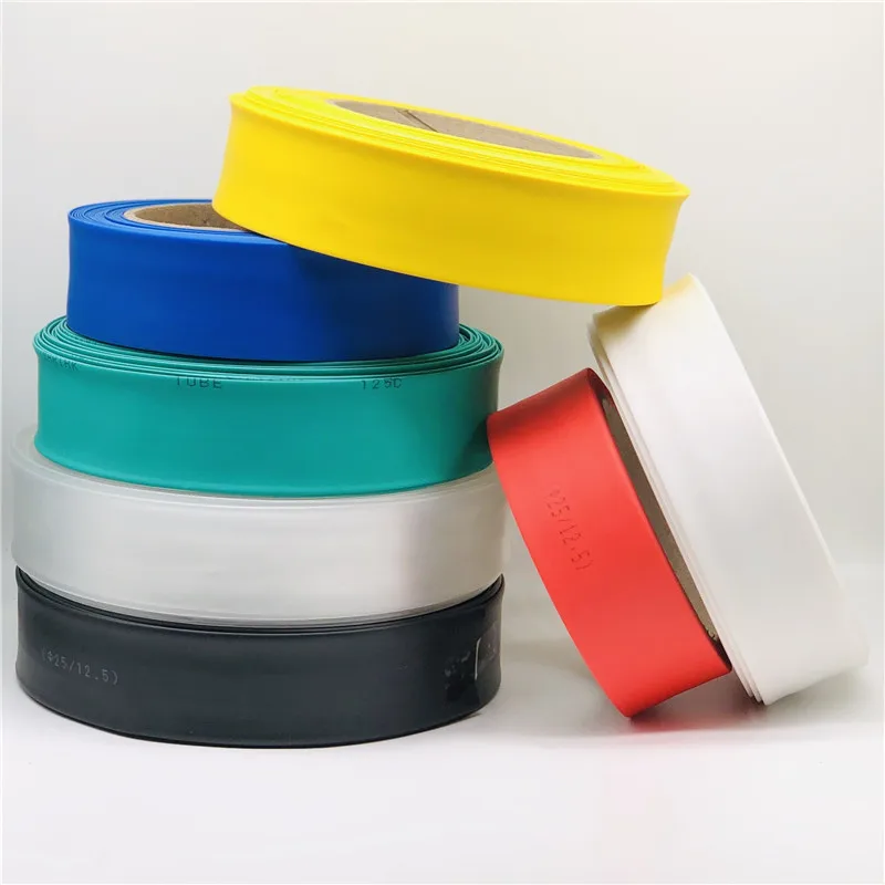 Прозрачная термоусадочная трубка 2:1 1 метр 7 цветов|Кабельные рукава| |