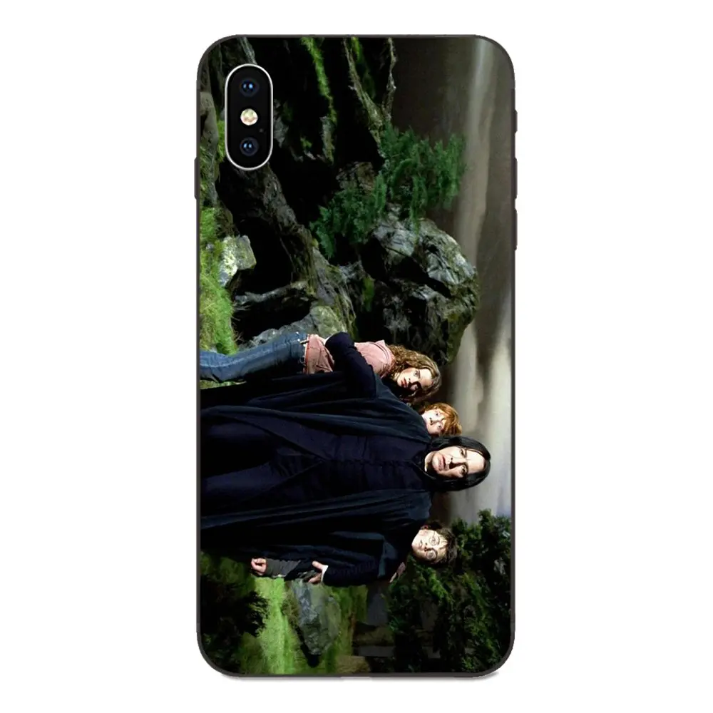 Топ детальный популярный ТПУ Черный для Apple iPhone 4 4s 5 5S SE 6 6S 7 8 Plus X XS Max XR Severus Snape - Цвет: as picture