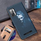 Чехол-книжка в стиле клоуна для Cubot KingKong 5 Pro, кожаный чехол-бумажник с подставкой для Cubot KingKong 5Pro 6,09