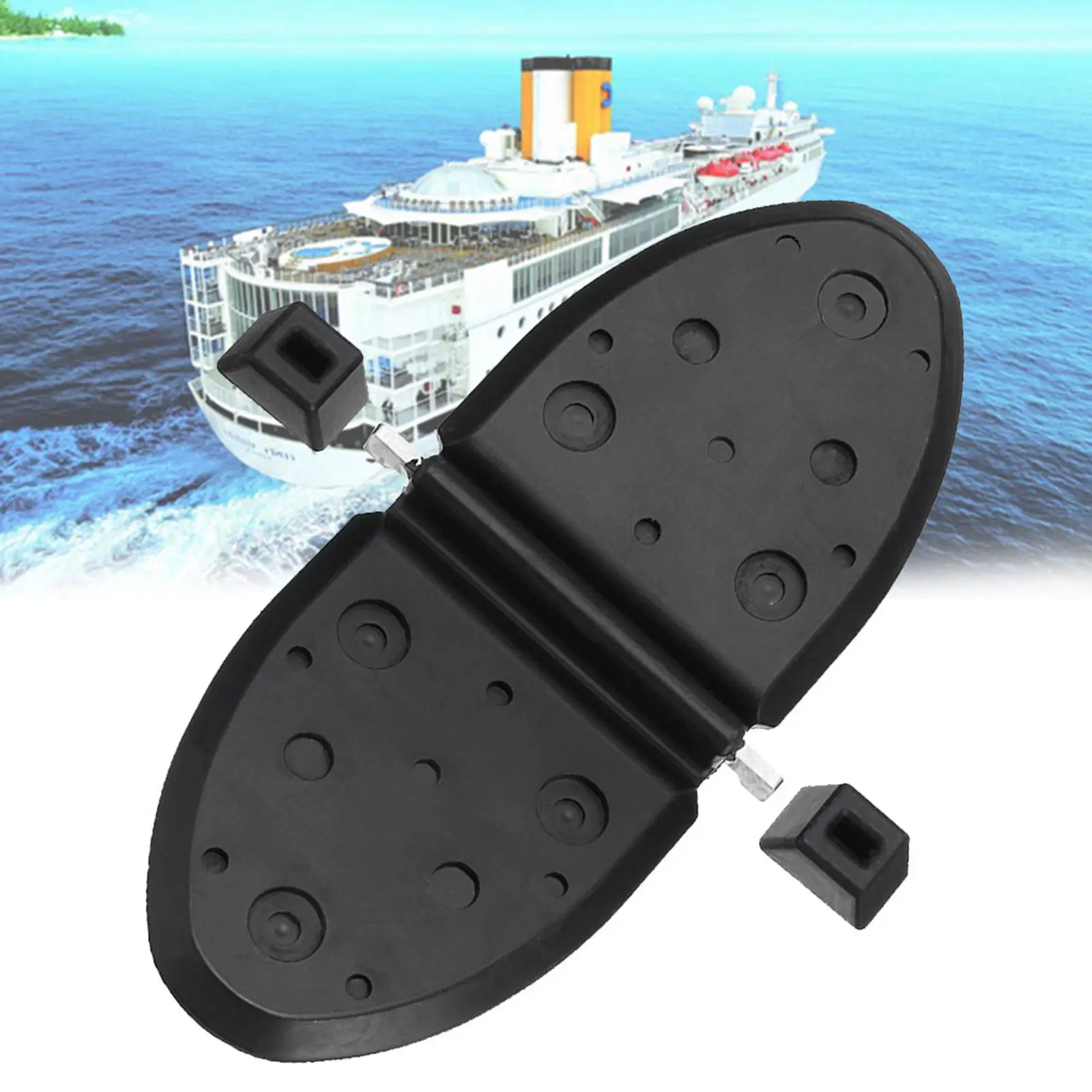 

Rubber Water Shutter Flapper Kit for Mercruiser V8 V6 807166A1 1998 and Newer Replace Boat Accessories