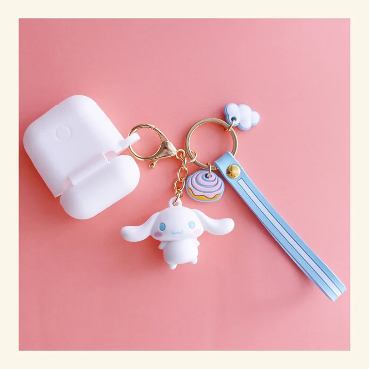 8 Милый мультяшный декоративный силиконовый чехол для Apple, для Airpods, чехол, аксессуары, защитная крышка, Bluetooth, чехол для наушников, подарки - Цвет: 8