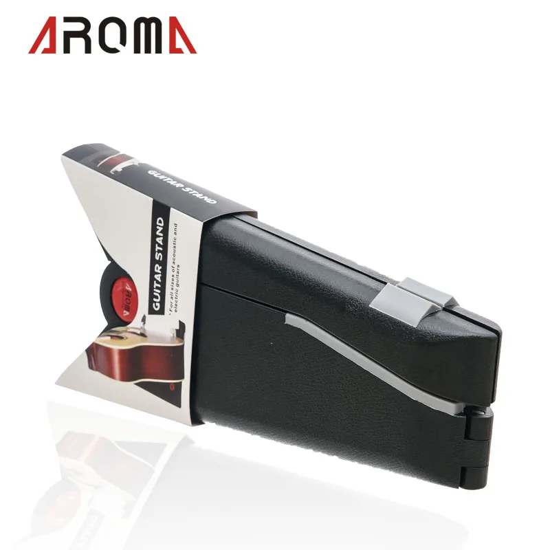 Подставка для гитары Aroma AGS 01 универсальная Складная подставка черная