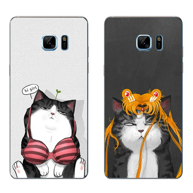 Прозрачный силиконовый чехол для Samsung Galaxy Grand Prime A3 A5 A7 (2016) A8 A9 Note 4 5|for samsung galaxy|case