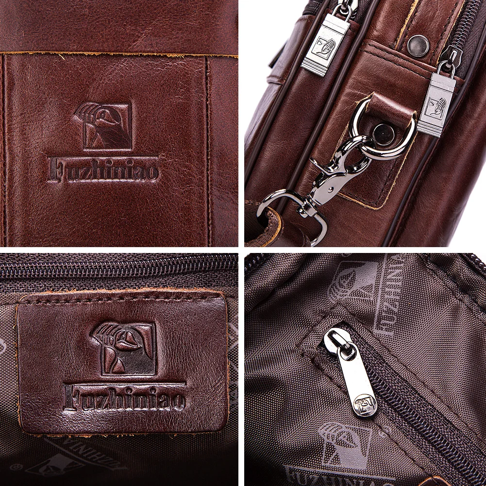 

Casual Men Shoulder Bag Fashion Crossbody Bags High Quality Male Bag Leather Handbag Capacity Men Messenger Tote Bags New