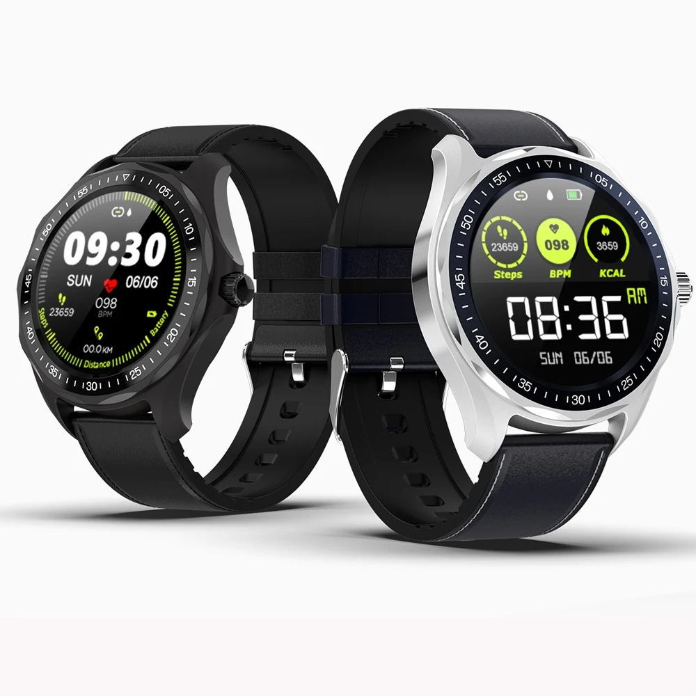 

S09 IP68 Waterproof Smart Watch Heart Rate Blood Pressure Monitor GPS Map Men Smartwatch Fashion Fitness Tracker Clock