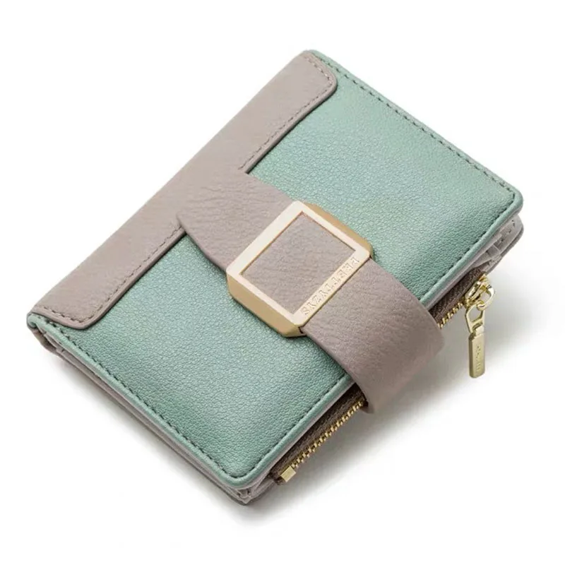 Women Wallets Pu Leather Purses Money Bag Female Short Hasp Purse Small Coin Card Holders Many Compartments Clutch New Carteras | Багаж и