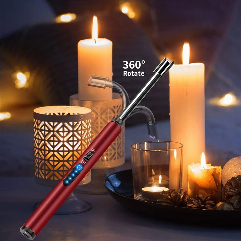 Дуги брикет сенсорный электрическая зажигалка USB Перезаряжаемые беспламенная