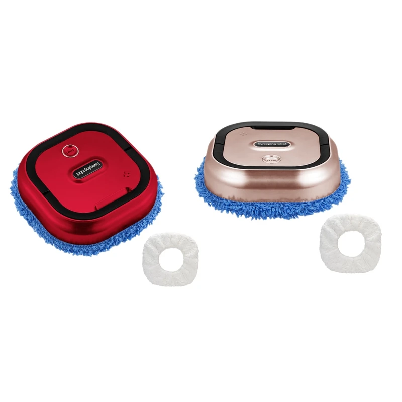 

2 в 1 Автоматический робот для подметания пола, портативный робот-уборщик, пылесос для сухой и влажной уборки, моющая Швабра