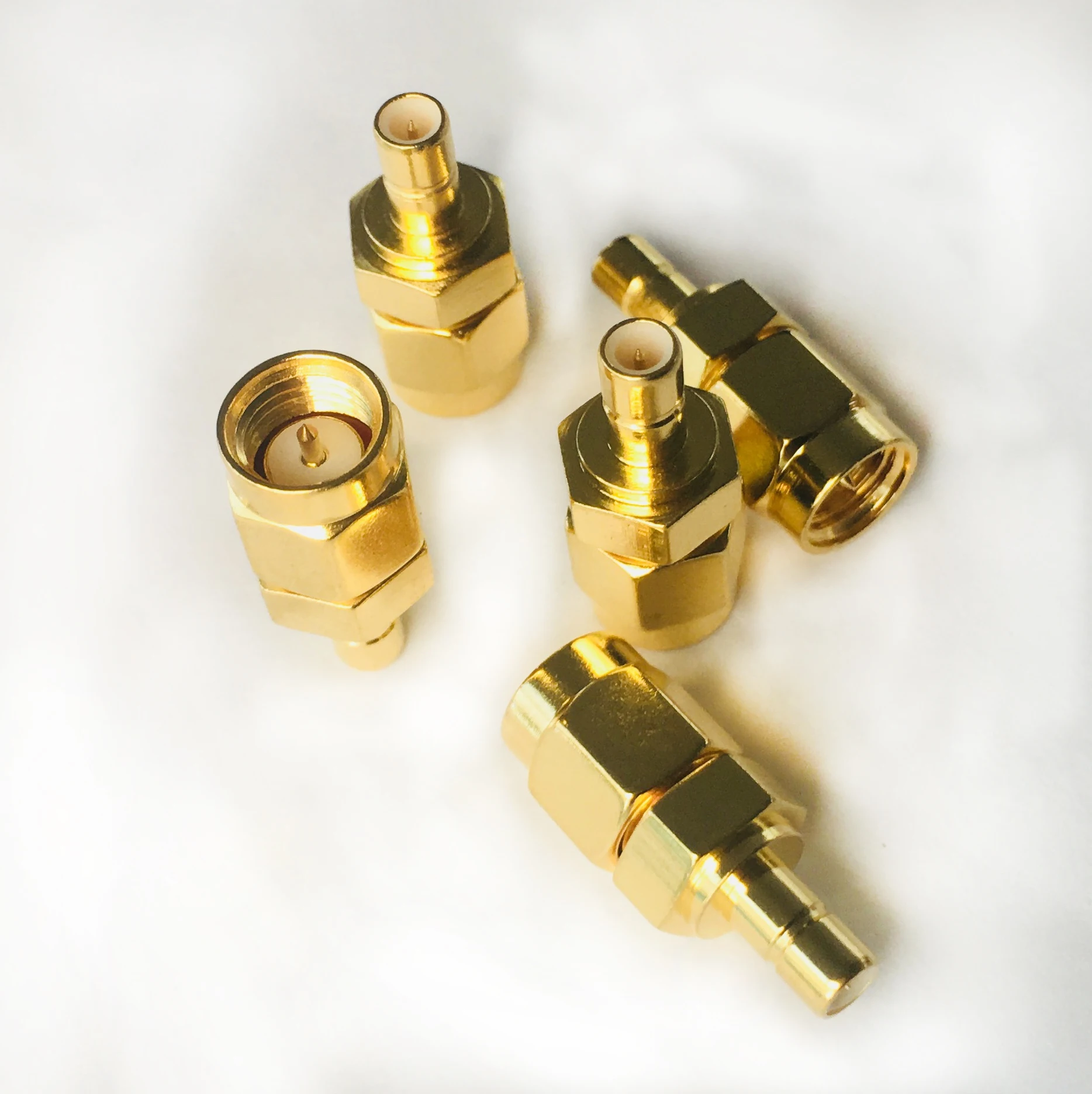 

10pcs/lot SMB male plug to SMA male plug RF coaxial adapter connector