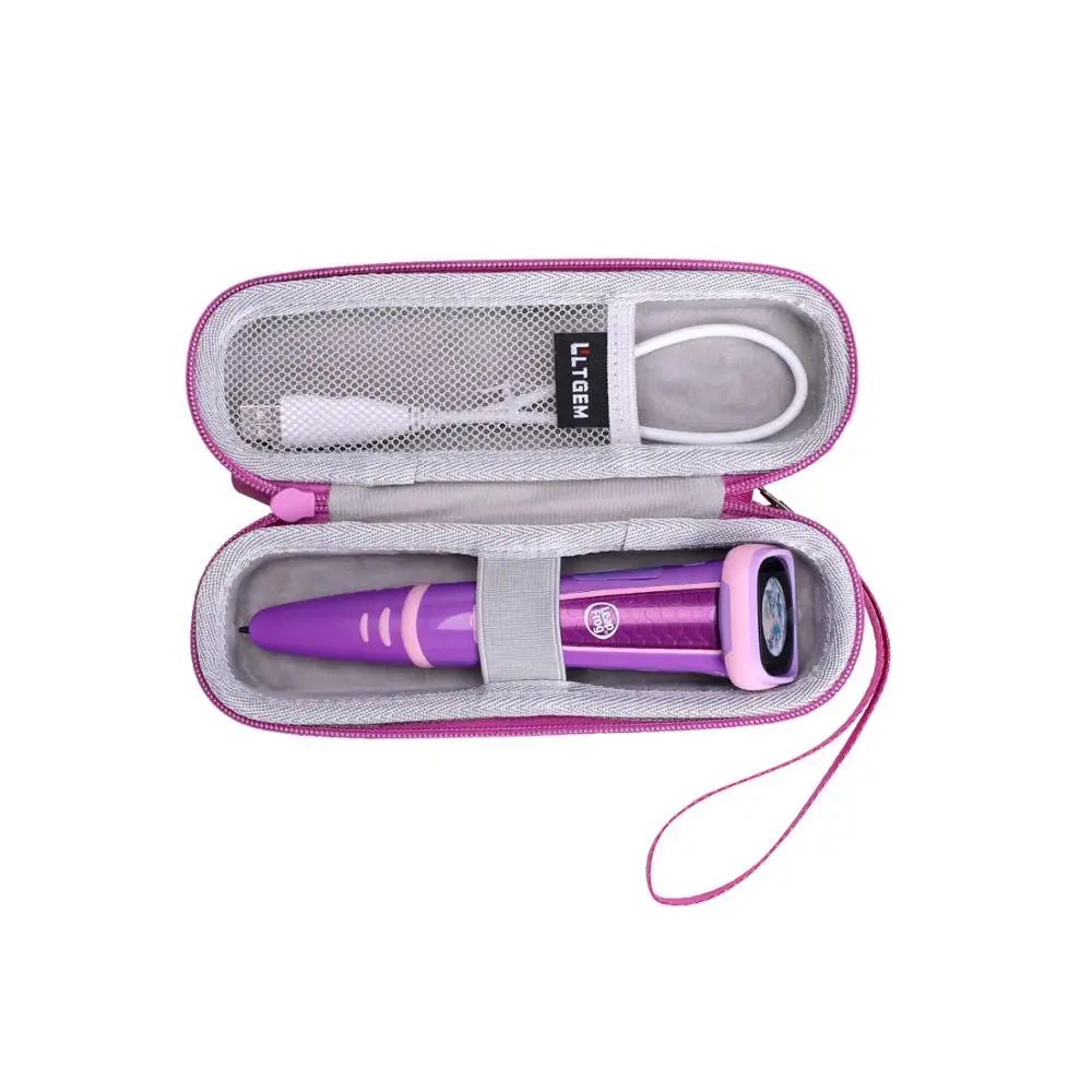 LTGEM водонепроницаемый жесткий чехол EVA для LeapFrog Leap Start Go System розовый|Дорожные