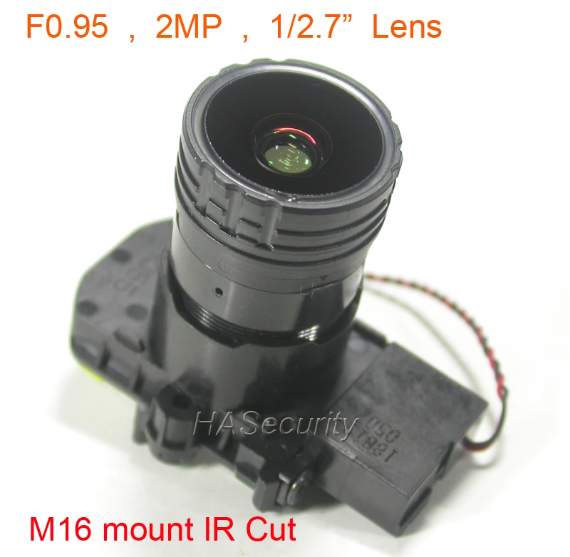Адаптер для крепления объектива F0.95 StarLight 2.0MP 1/2.7 &quotM16 ИК-фильтр модуля платы