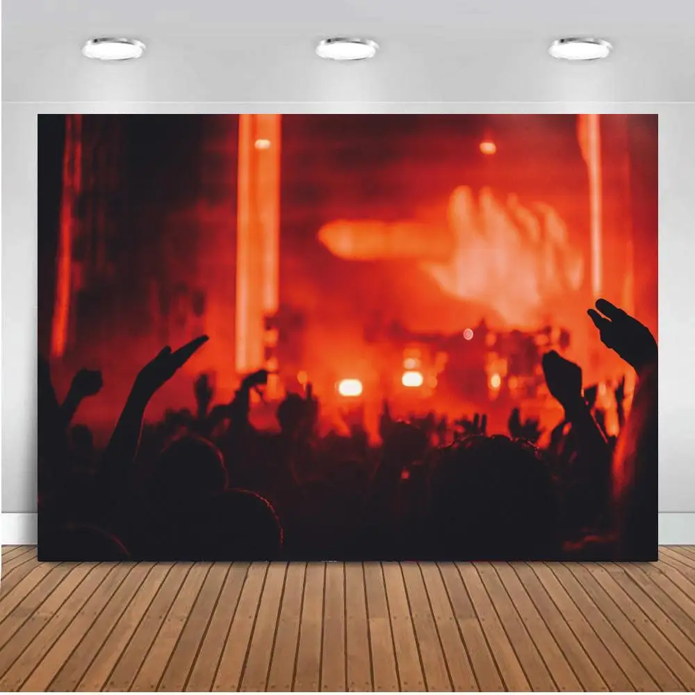 Фон для портретной фотосъемки с изображением молодых девушек клуба бара танцев