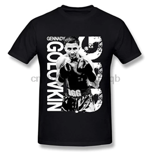 Мужская и Gennady Golovkin GGG профессиональная боксерская Футболка DeepHeather|Мужские