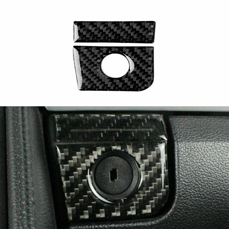 

for Ford Mustang Mustang (2015-2019) Car Interior Carbon Fiber Mustang Toolbox Sticker