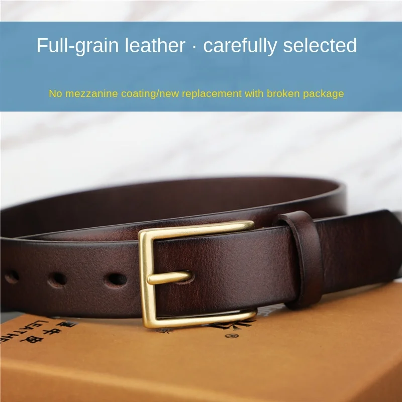 Belts for Women Header Jeans Waistband 2020 New Fashion Wild Brass Pin Buckle Harajuku Designer Belt Luxury Fashion