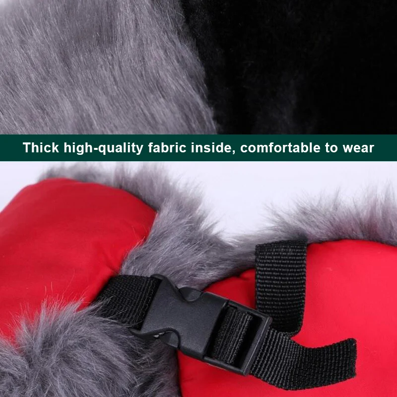 

Winter Plush Hats Cold-Proof Ear Warm Cap Outdoor Windproof Thick Warm Snow Women Men Cycling Cap K2