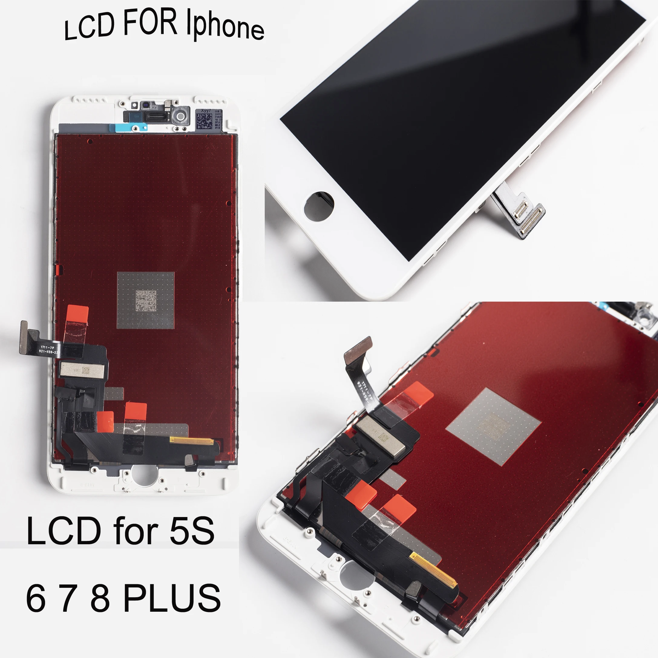 ЖК дисплей для iphone 5S 6 7S PLUS сборный s 3D Force запасная часть сенсорный экран