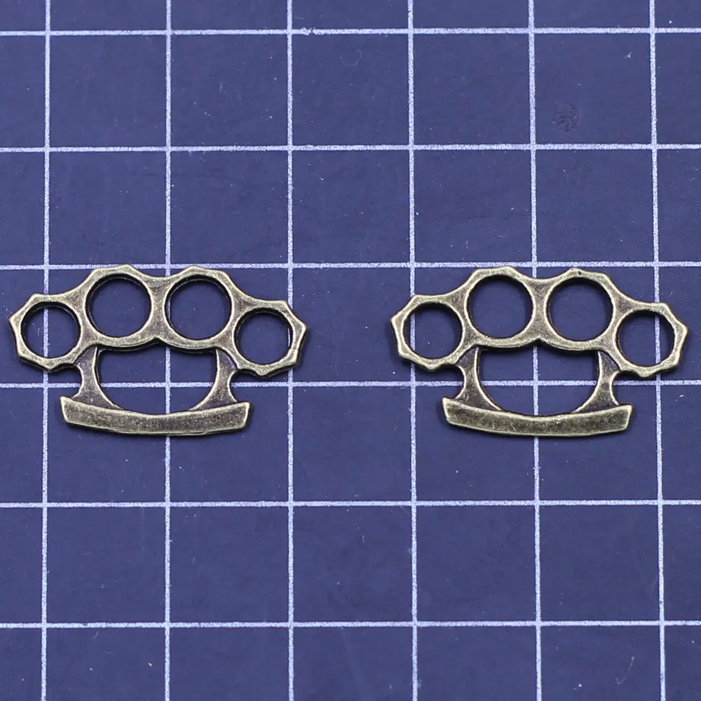 20 шт. Бронзовый тональный полый медведь амулет лапа Подвески Разъемы брелок для