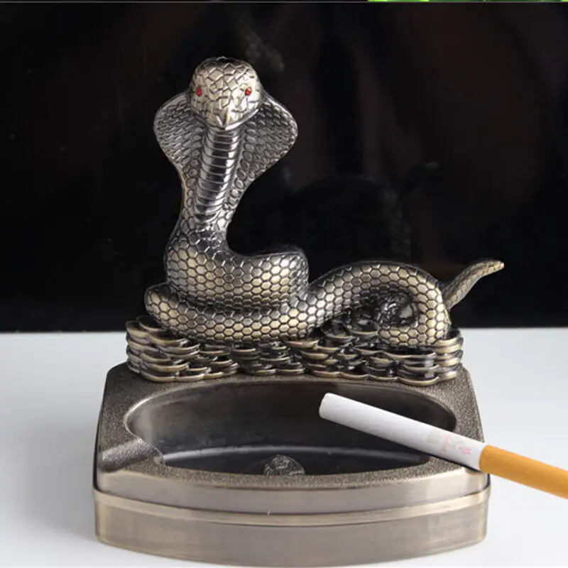 Пепельница для автомобиля в стиле ретро креативный ДРАКОН удачи лошадь дельфин