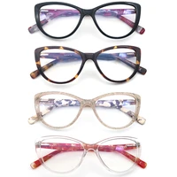 cat eye blue light glasses women vintage acetate optical frame eyeglasses stylish computer uv400 spetacle eyewear