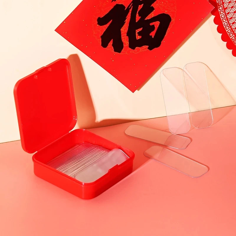 

60pcs/box Hot Selling Multifunctional Double-sided Adhesive Glue Acrylic No Trace Powerful Stickers Waterproof Transparent Tape