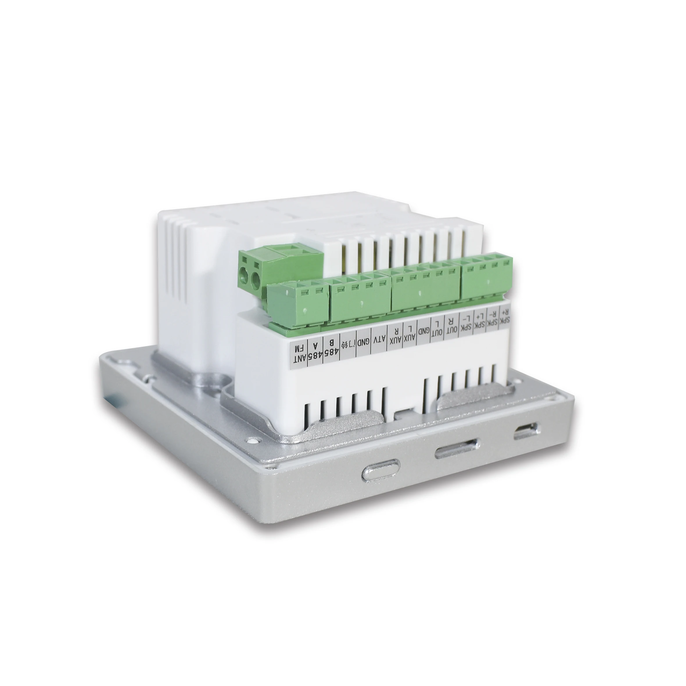 Настенный аудиоусилитель с сенсорным экраном и Bluetooth беспроводным пультом