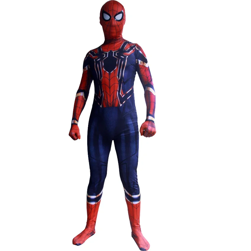 Новый карнавальный костюм Человека паука вдали от дома Zentai Супергерой боди