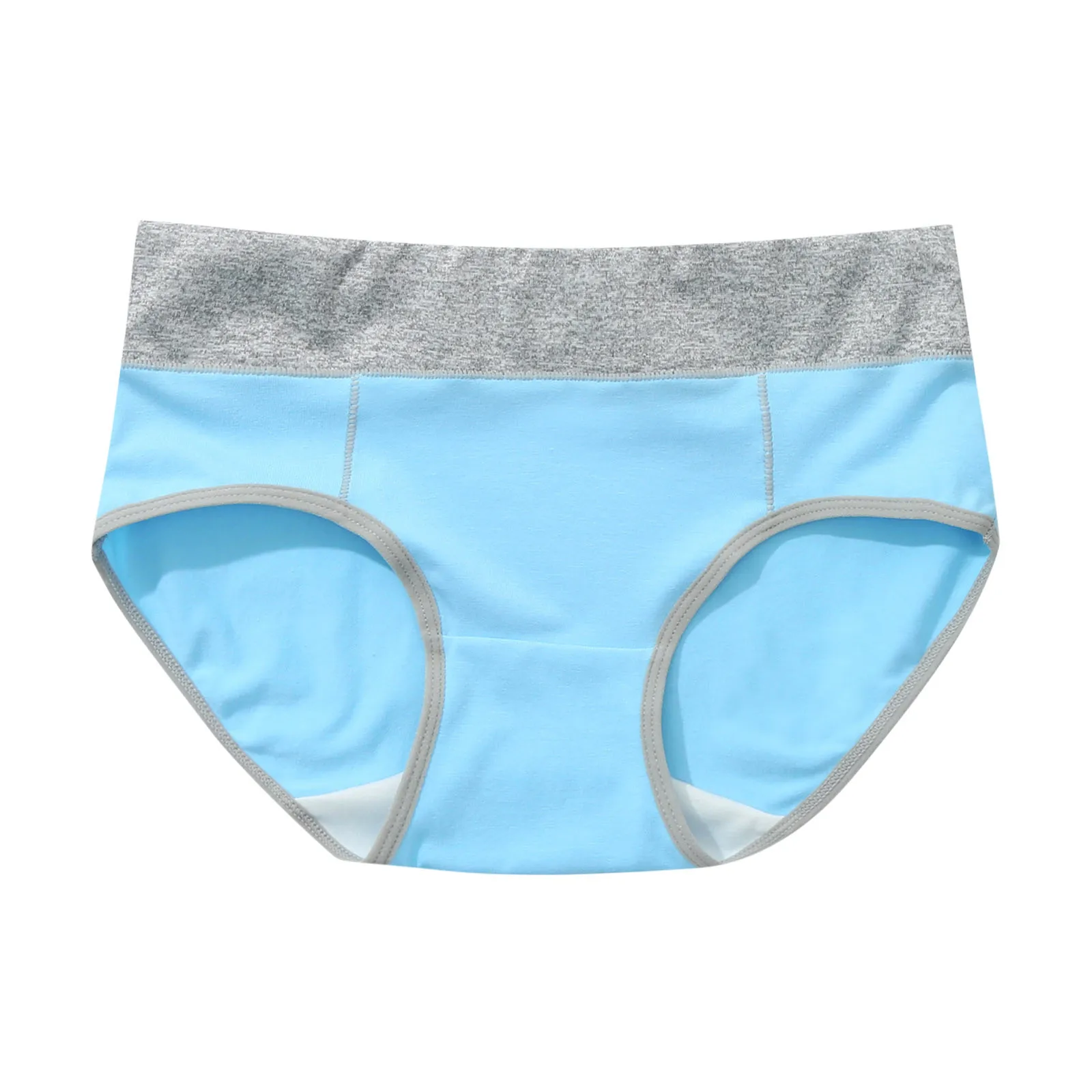 С высокой талией 5 шт./компл. хлопковые трусы для женщин из кусков Трусики брифы