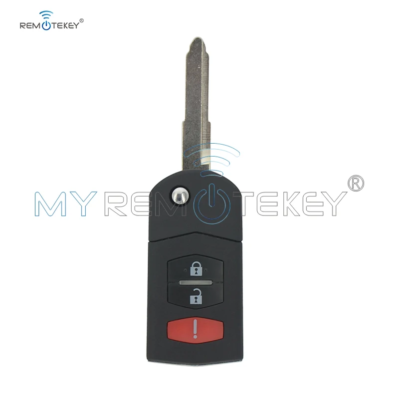 Remtekey пульт дистанционного ключа для Mazda 3 кнопки BGBX1T478SKE12501 2005 2006 2007 2008 2009 2010 2011 2012 |