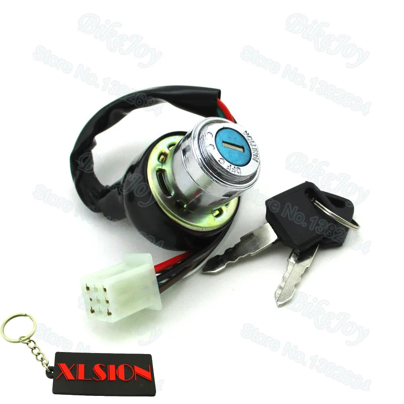6 Pin Wire On Lock Off Ignition Key Switch For Kazuma Meerkat 50 50cc ATV Quad |