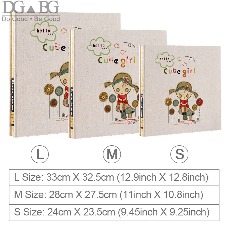 Альбом для скрапбукинга Детский прозрачный самоклеящийся фотоальбом хранения